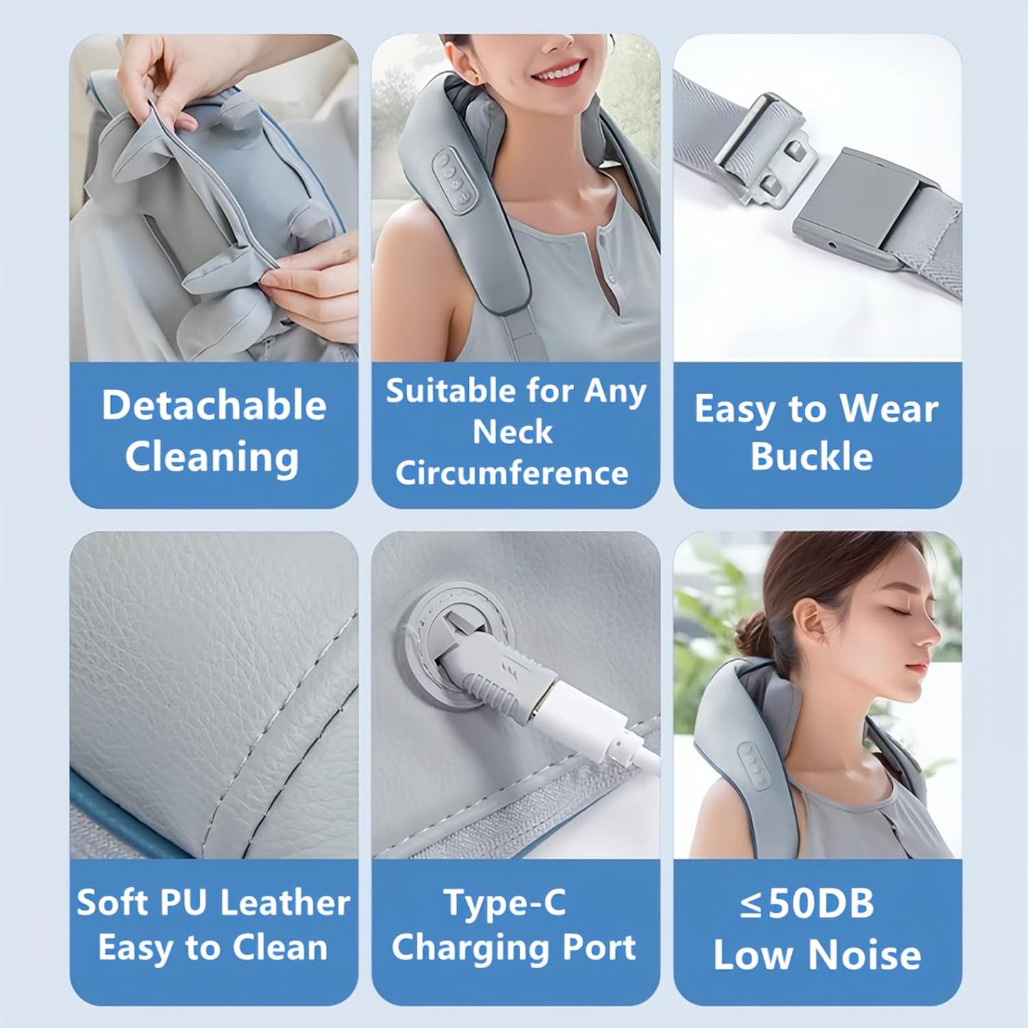 Dr. Relief™ 6th generation Heated Neck and Shoulder Massager