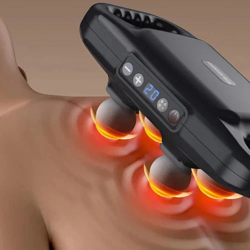 Dr. Recover™ SportPro — High-Intensity 4 Head Deep Tissue Massage Gun